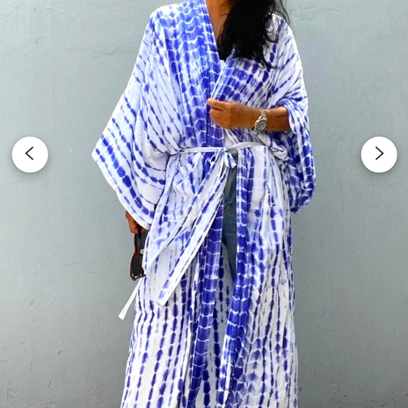 Kimono robe beach cover up - Picture 1 of 4